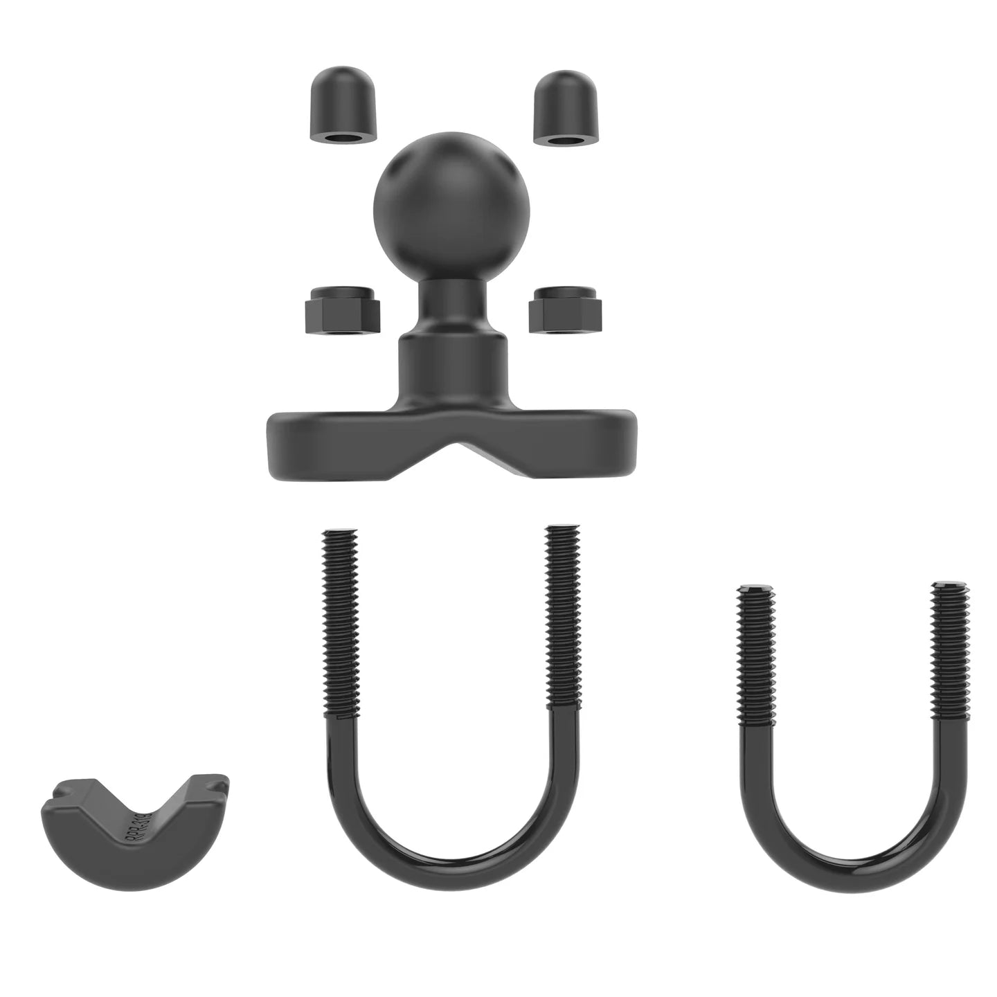 RAM Handlebar U-Bolt Base for Rails 0.5" to 1.25" in Diameter - B Size - KBM Outdoors