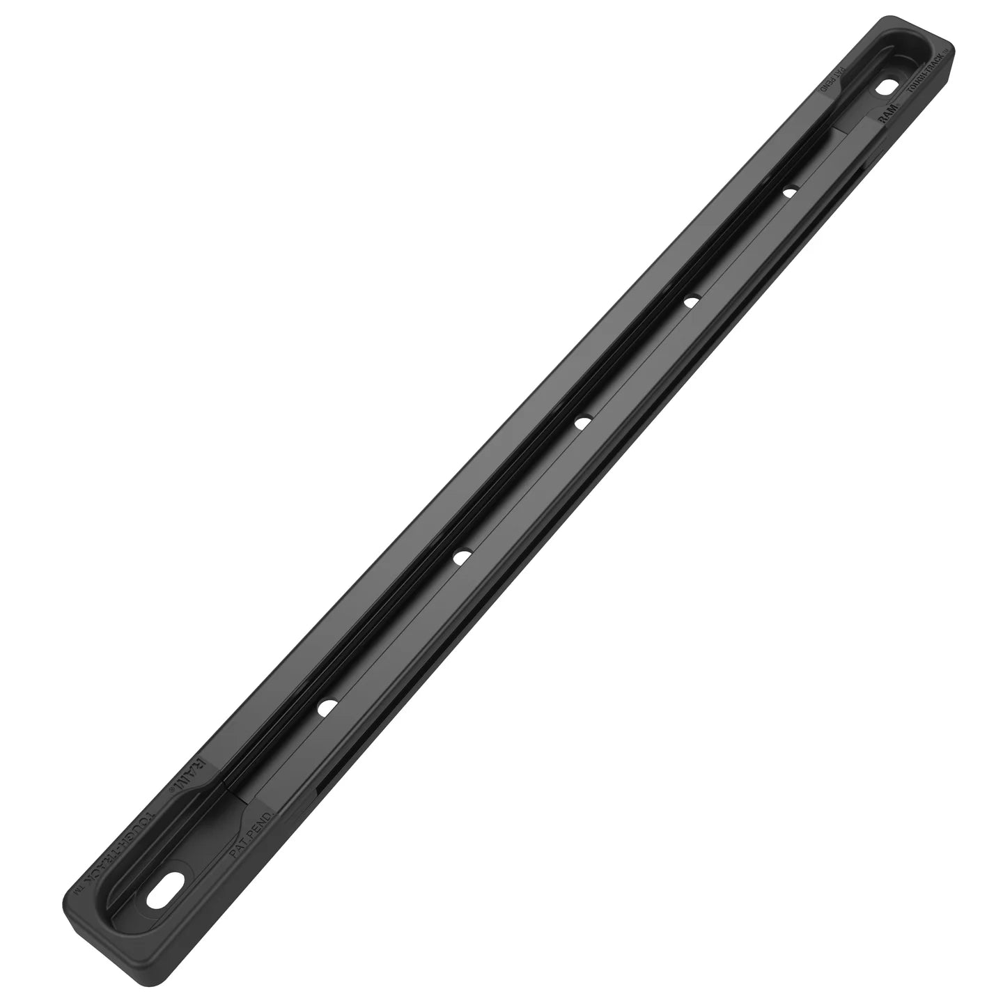 RAM 9" Modular Aluminum Black RAM® Tough-Track™ (RAM-TRACK-EX-A9-BU) - KBM Outdoors