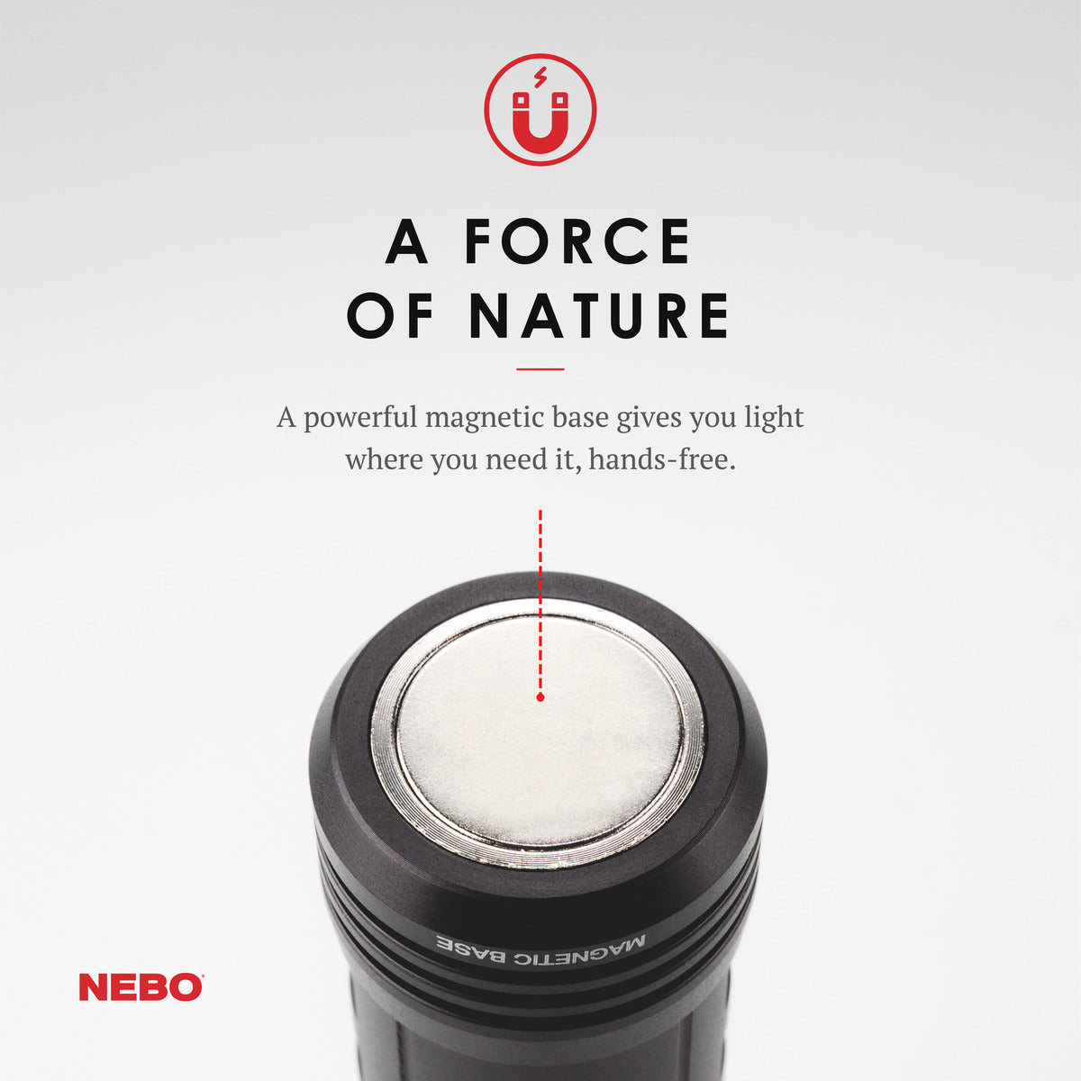 Nebo Slyde+ 400 Black White COB 400 Lumens Flashlight - KBM Outdoors