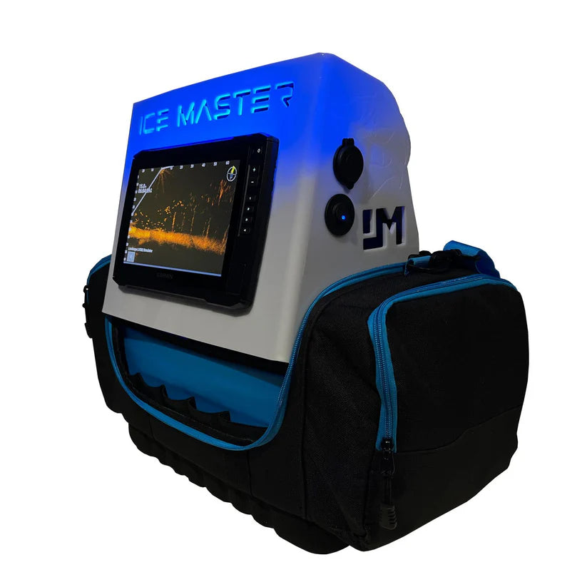 Garmin GPSMAP 86XX/1243xsv KBM Ice Master 1200 Series Shuttle Bundle Combo w/ Livescope and Battery Option - KBM Outdoors