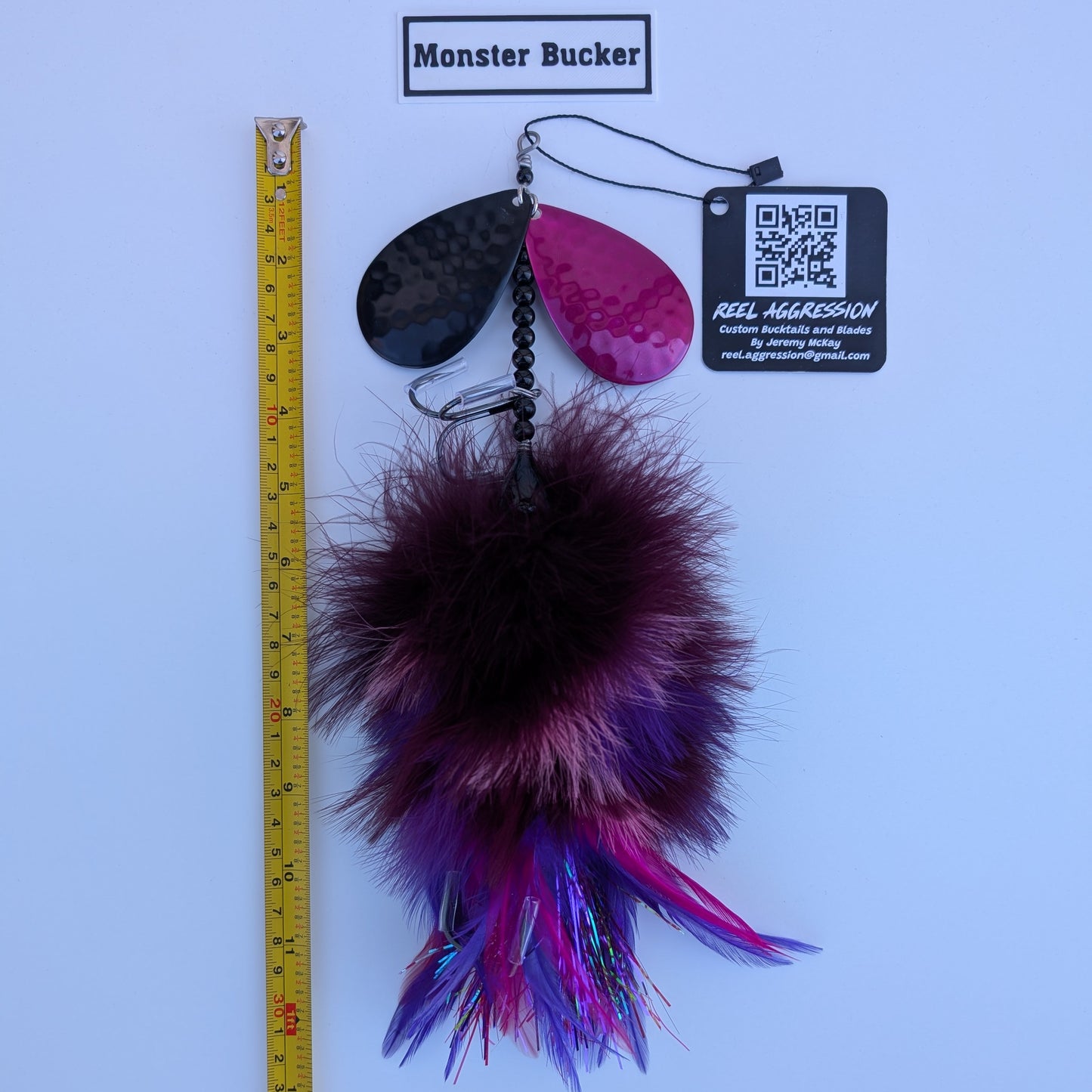 Reel Aggression - Monster Bucker - Bucktail