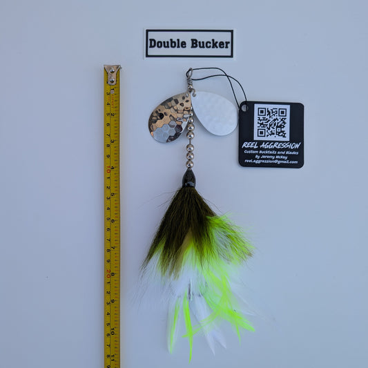Reel Aggression - Double Bucker - Bucktail