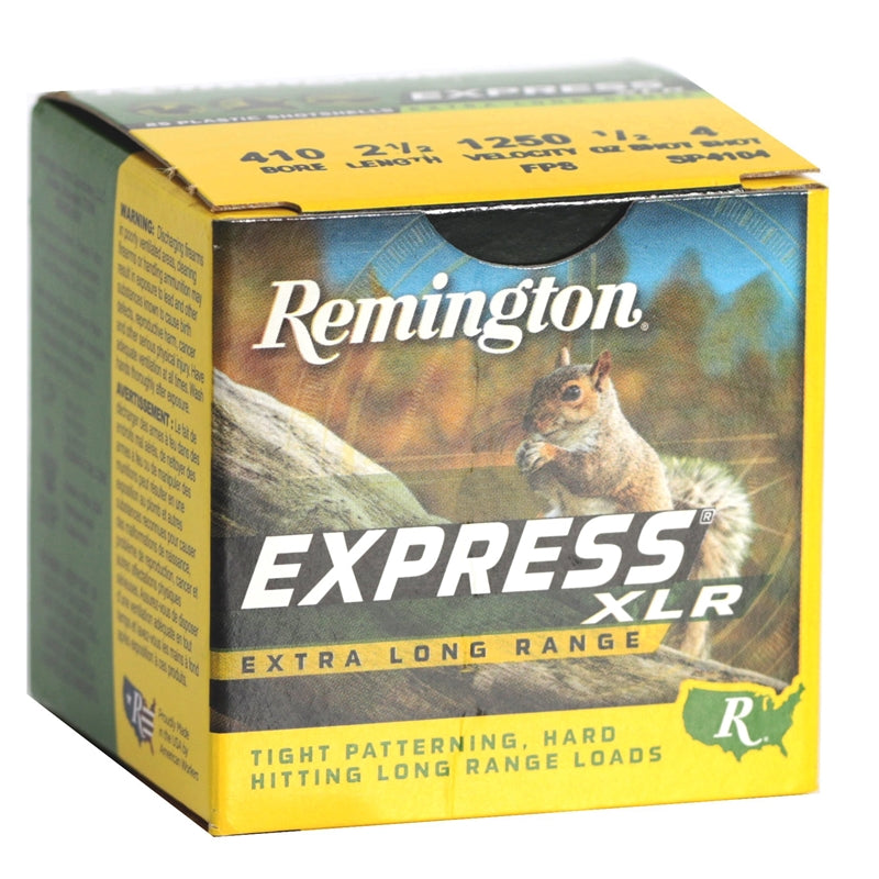 Remington Express SP4104 XLR 410ga 4 Shot 2-1/2″ 1/2oz - KBM Outdoors