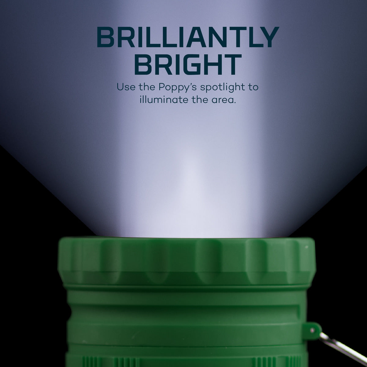 Nebo POPPY Green Lantern & Spotlight - KBM Outdoors