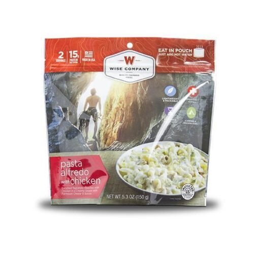 Wise Company - Alfredo w Chicken - KBM Outdoors