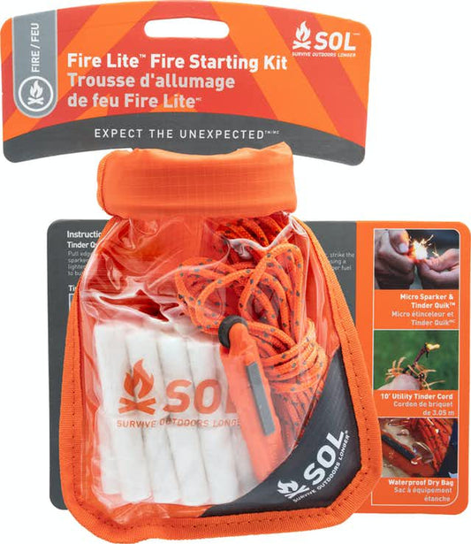 Fire Lite Kit in Dry Bag - KBM Outdoors