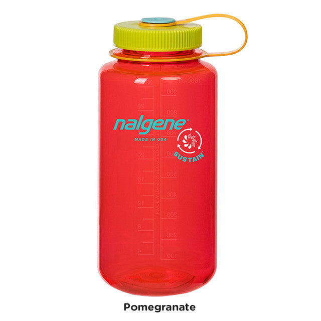 Nalgene 32oz Wide Mouth Sustainable Bottle (Various Options) - KBM Outdoors