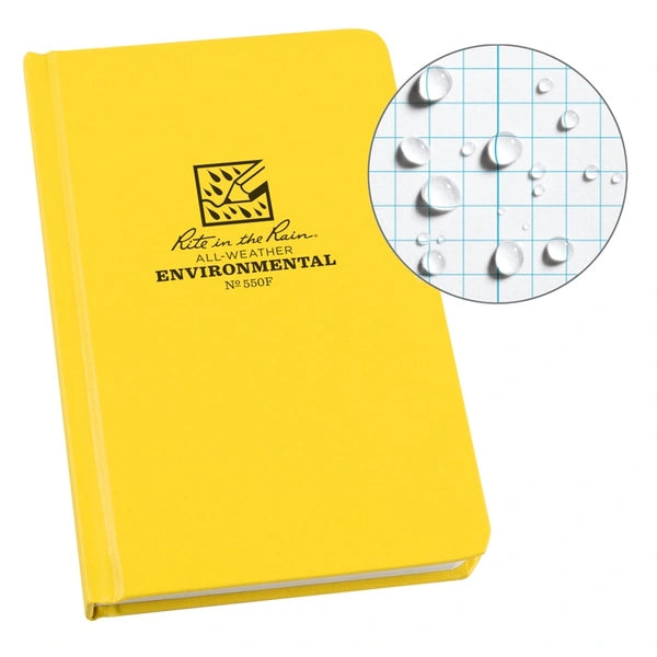 Rite in the Rain All Weather Environmental Book Hard Cover 550F - KBM Outdoors
