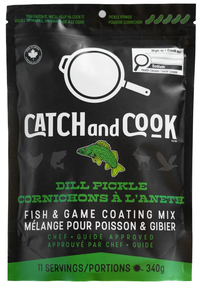 Catch and Cook Fish & Game Coating Mix - Dill Pickle