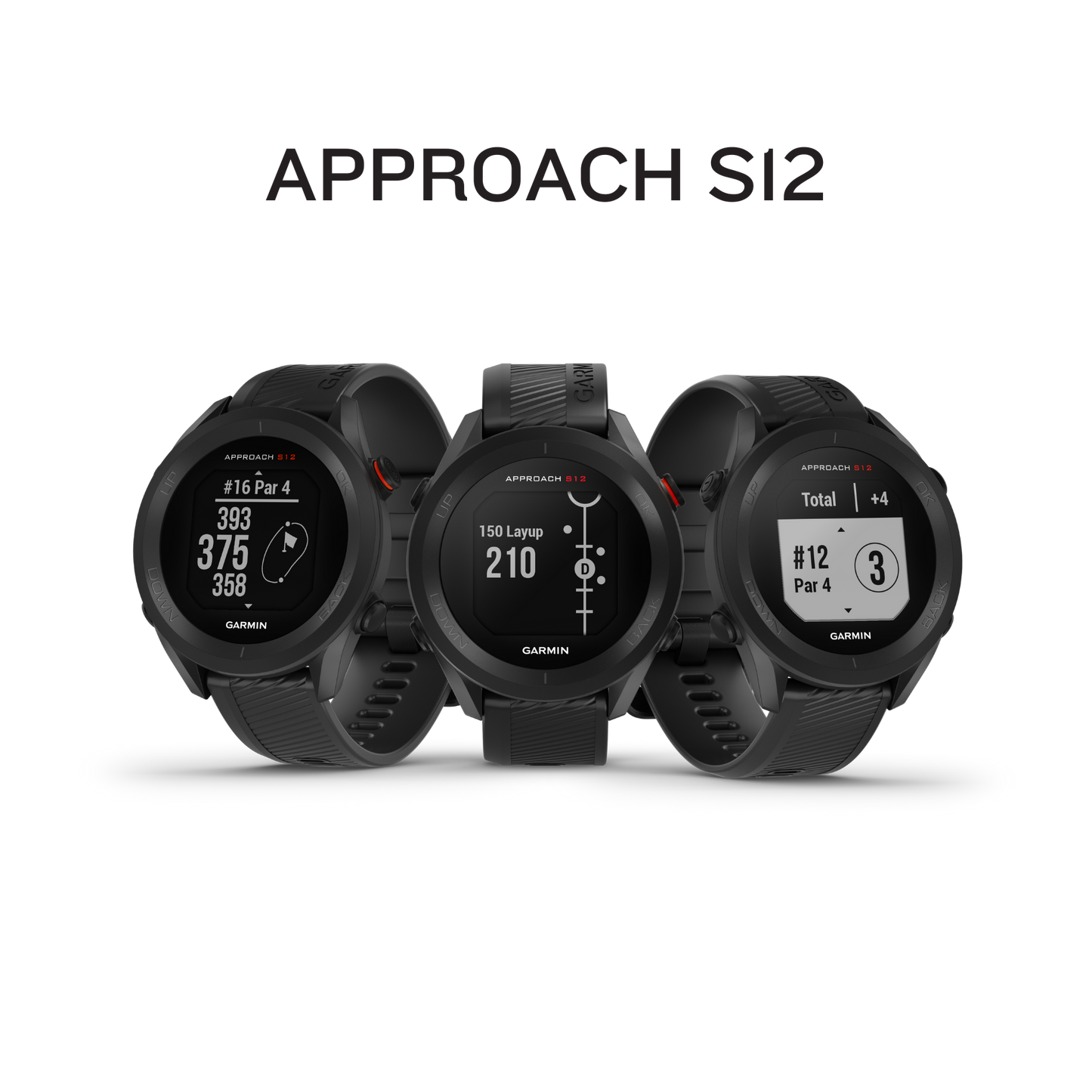 Garmin Approach S12 Golf Smartwatch (010-02472-00)