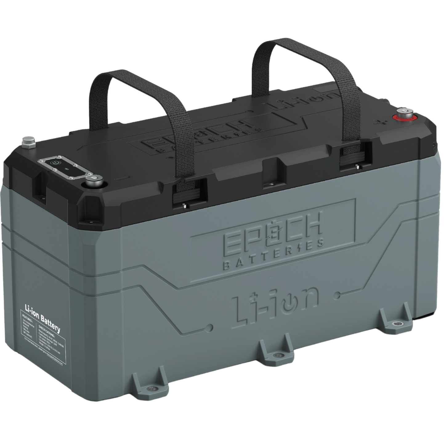 EPOCH 36V 50Ah LiFePO4 Lithium Battery - Bluetooth, Heating, Waterproof - KBM Outdoors