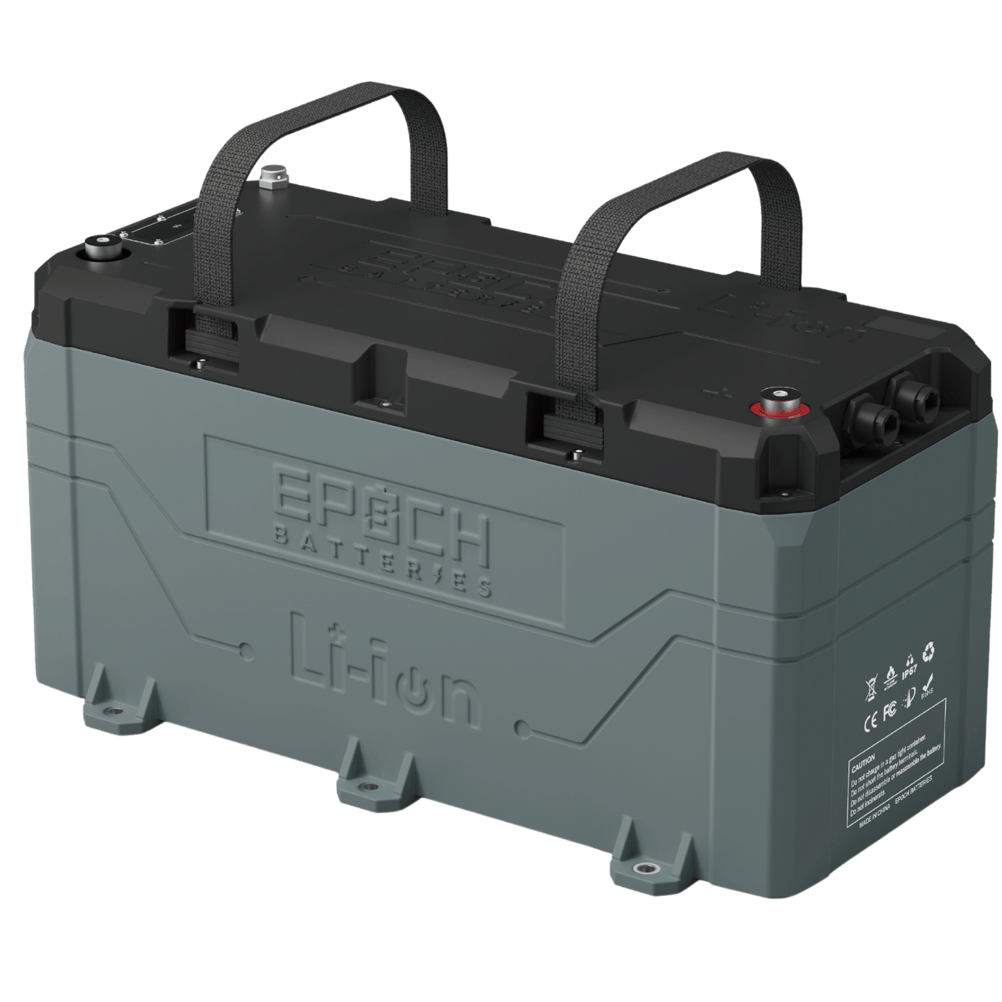EPOCH 36V 50Ah LiFePO4 Lithium Battery - Bluetooth, Heating, Waterproof - KBM Outdoors