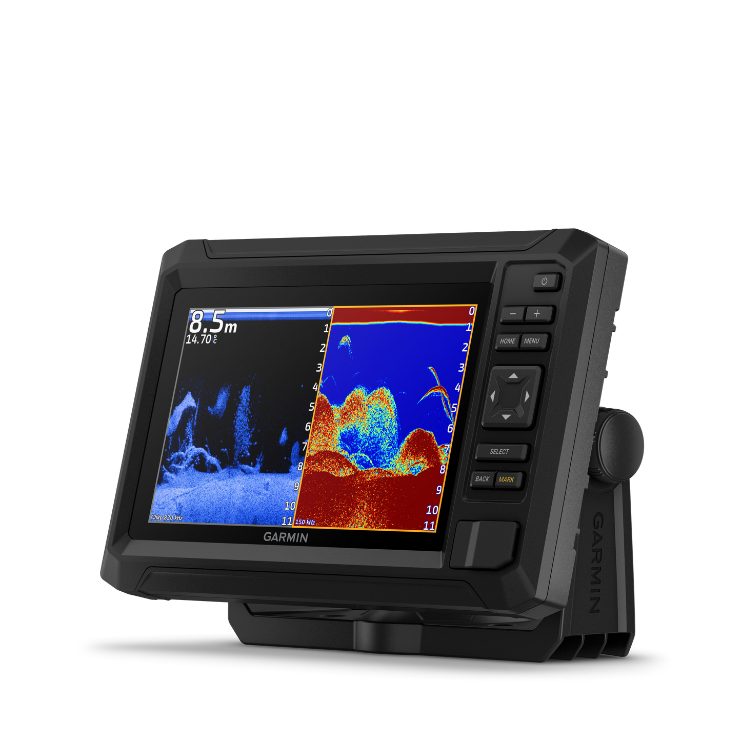 Garmin ECHOMA UHD2 75cv Chartplotter With GT20 Transducer & Navionics+ Canada & Alaska Mapping(010-02596-50) - KBM Outdoors