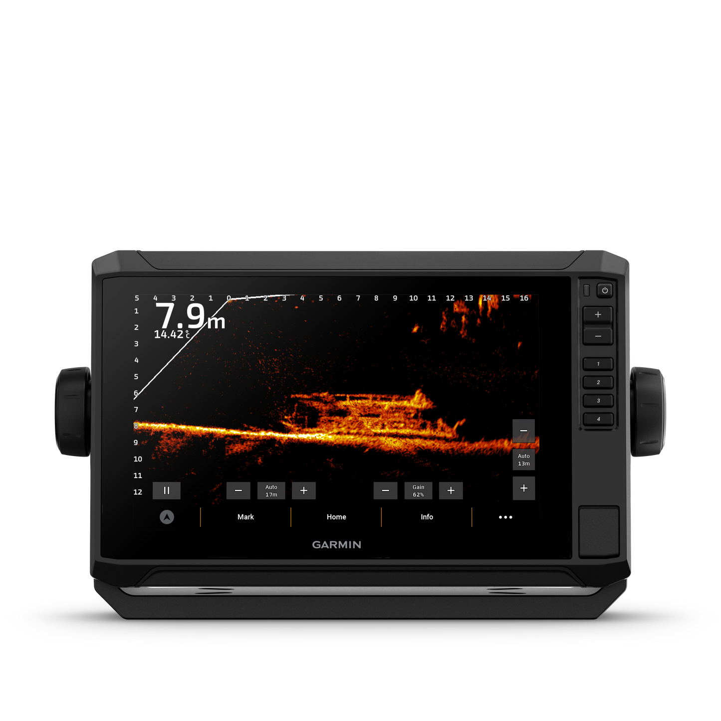 Garmin Echomap UHD2 95sv - 9" Chartplotter with GT56UHD-TM & Navionics+ (010-02690-00)