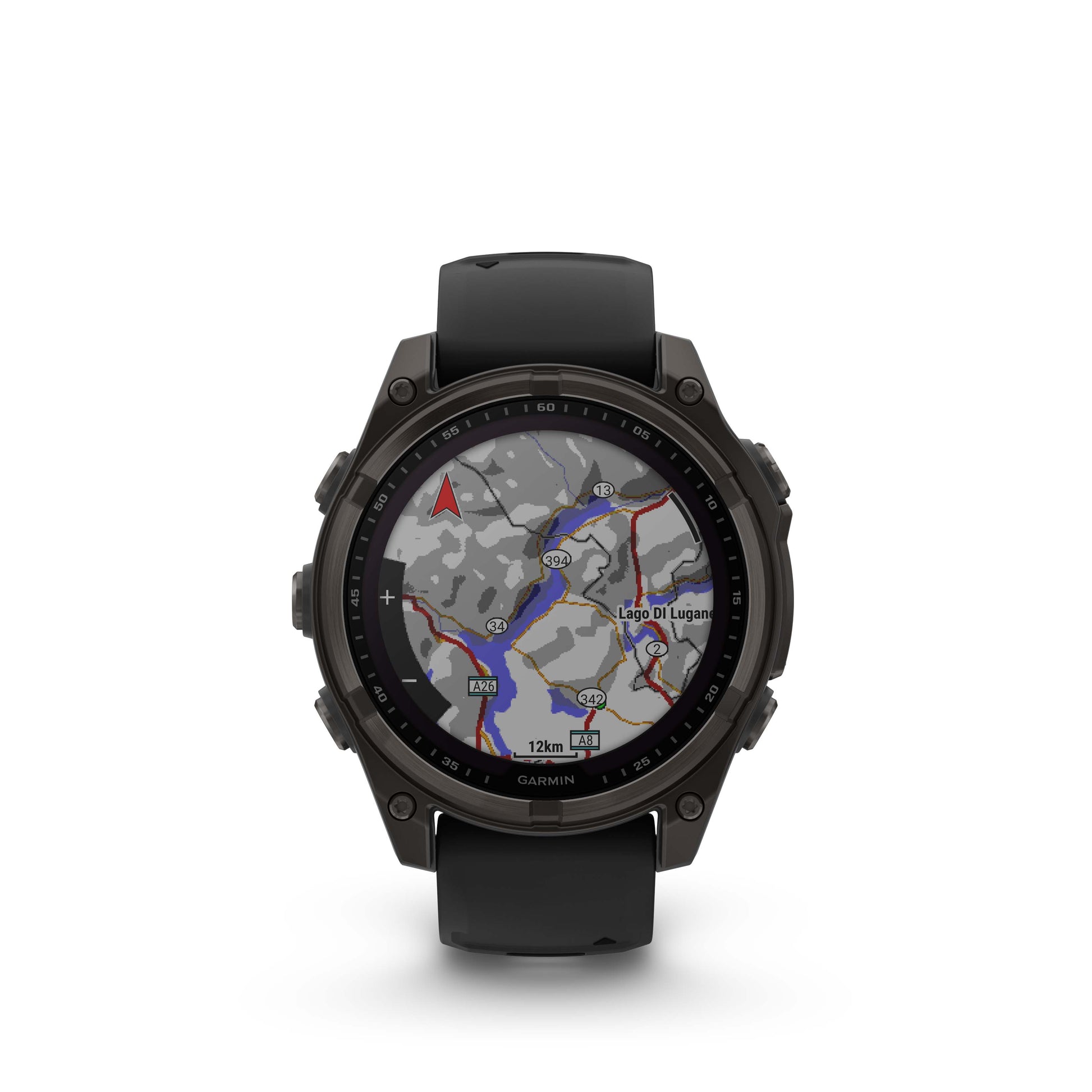 Garmin Fenix 8 47mm Sapphire Solar Carbon Gray (010-02906-10) MRP - KBM Outdoors