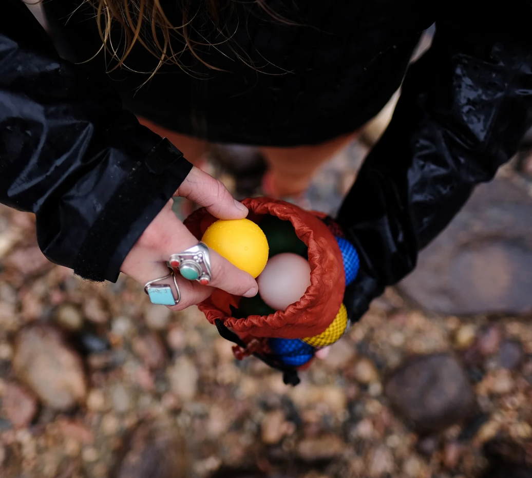 GSI Inside Outside Backpack Bocce Ball