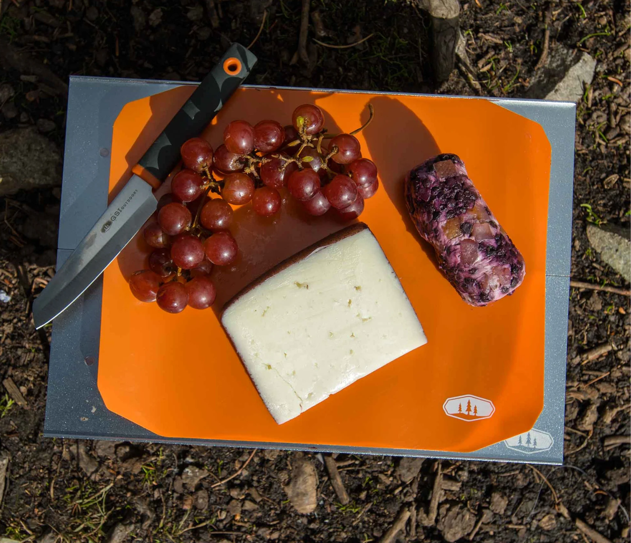 GSI Santoku Cut+Prep - Roll Up Cutting Board and Knife Set