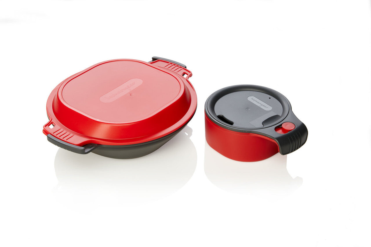GSI GoKit (Bowl, Plate, Utensils + Toothpick) Various Size & Color Options - KBM Outdoors