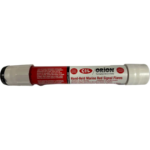Orion Handheld Marine Red Signal Flares (3 pack) - KBM Outdoors
