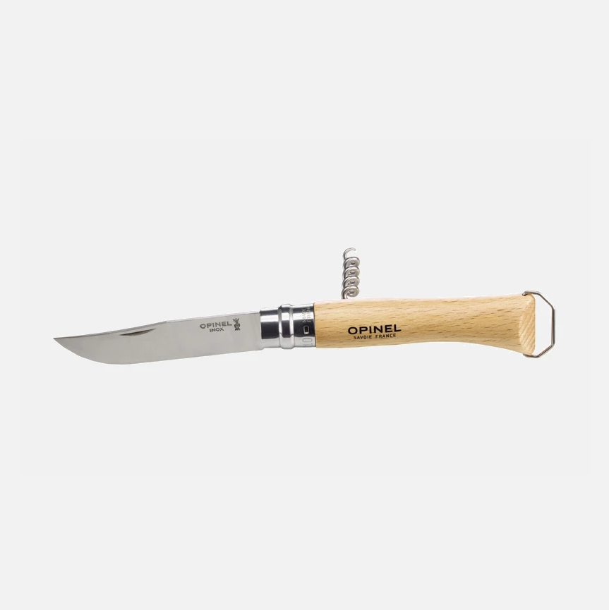 Opinel No.10 Corkscrew Folding Knife