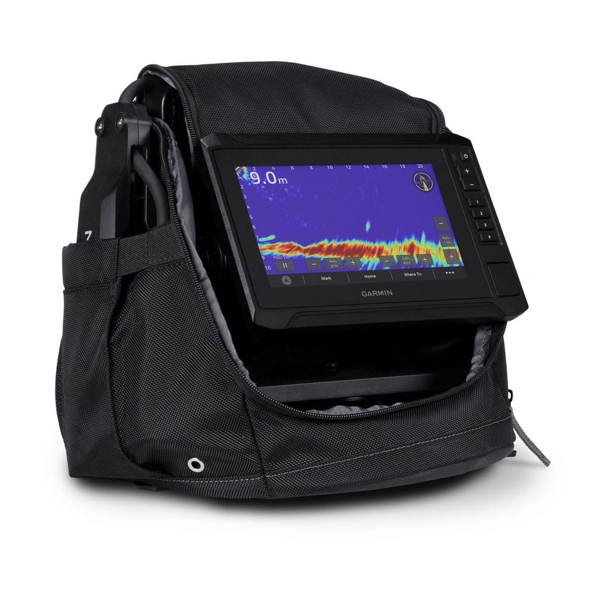 Garmin Panoptix PS22-IF Ice Fishing Bundle w Echomap UHD2 75sv (010-02686-30)