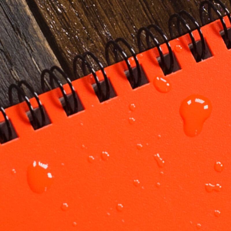 Rite in the Rain Side Spiral Notebook 4.5"x7" - Universal Bilingual - No. OR73