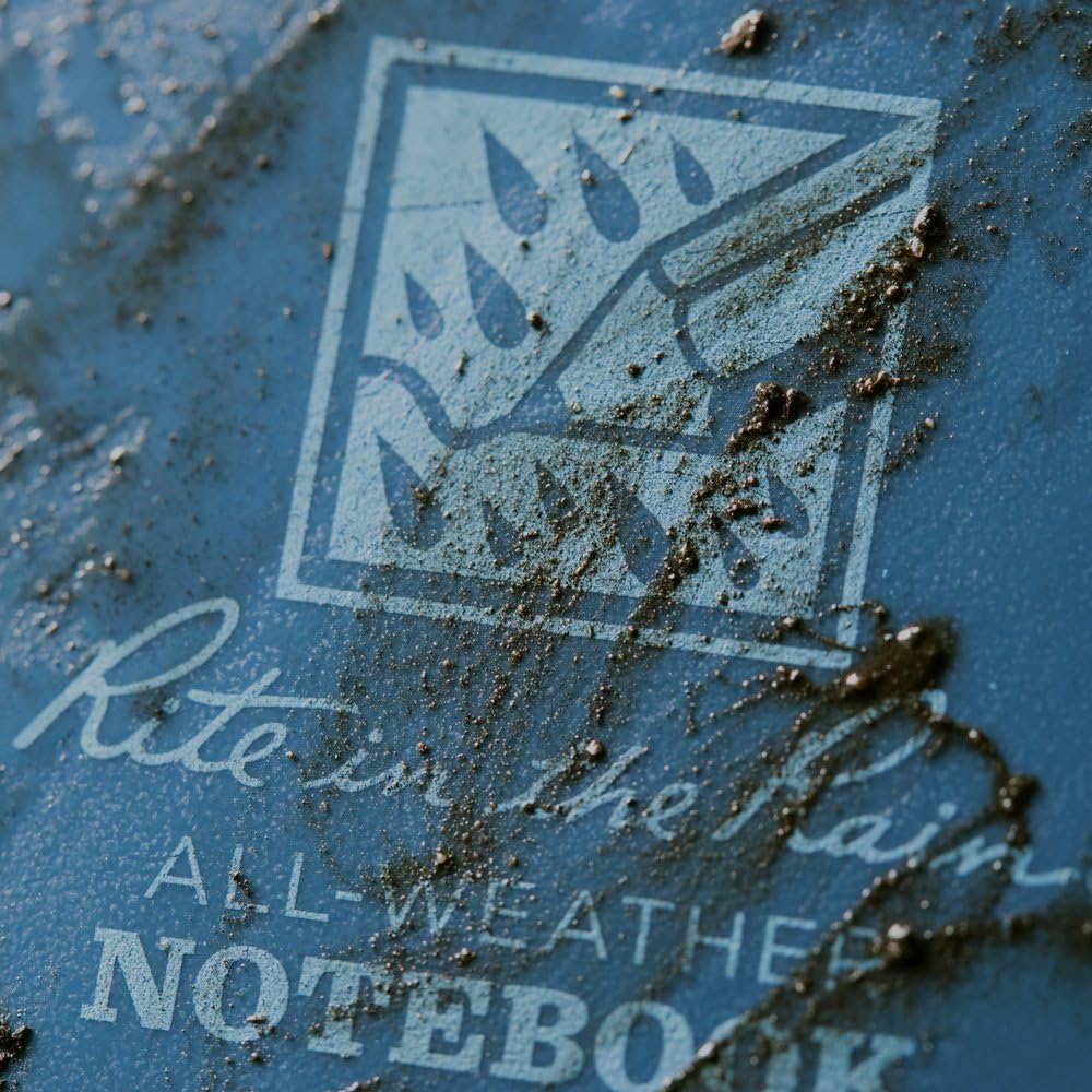 Rite in the Rain Top Spiral Notepad 3"x5" - Blue - No. 235