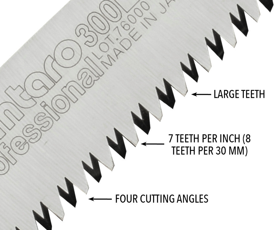 Silky Gomtaro Hand Saw 300 - Straight - Various Teeth - Replacement Blades (10x-30)