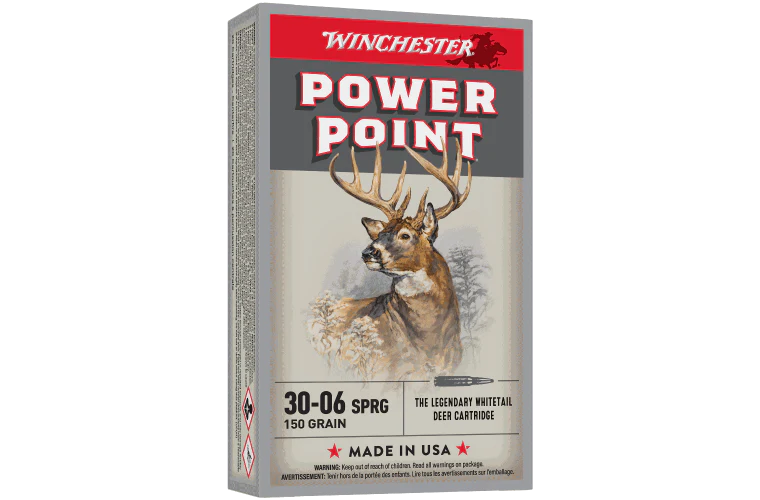 Winchester 30-06 150 Grain Power Point Rifle Ammunition