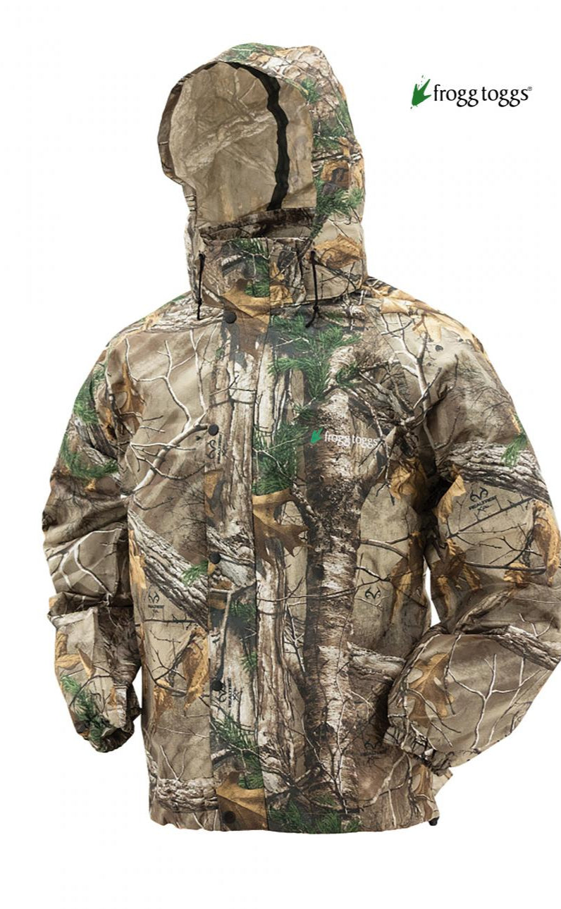 CLEARANCE Frogg Togg All Sport Jacket Men's Rain Jacket Real Tree Small