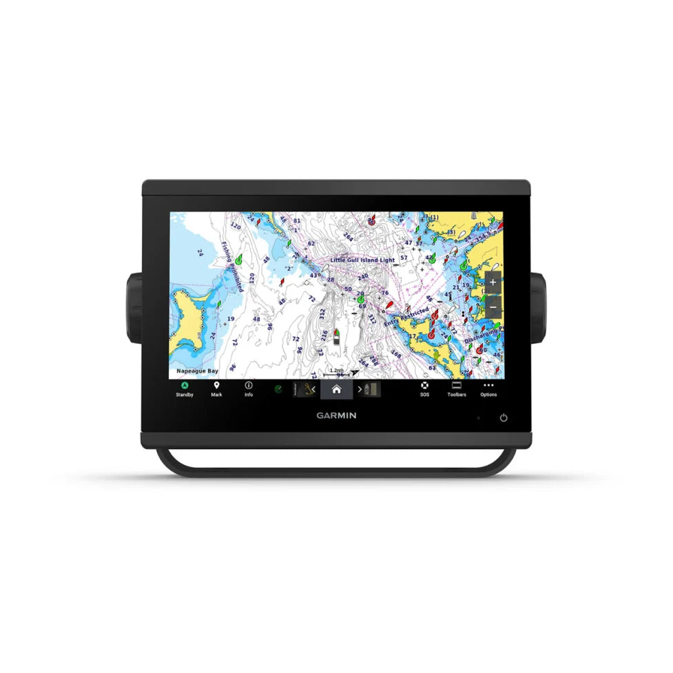 Garmin ECHOMAP or GPSMAP 9"/10" KBM Ice Master 910 Series Shuttle Bundle Combo SCREEN Option & w/ Livescope and Battery Option - KBM Outdoors