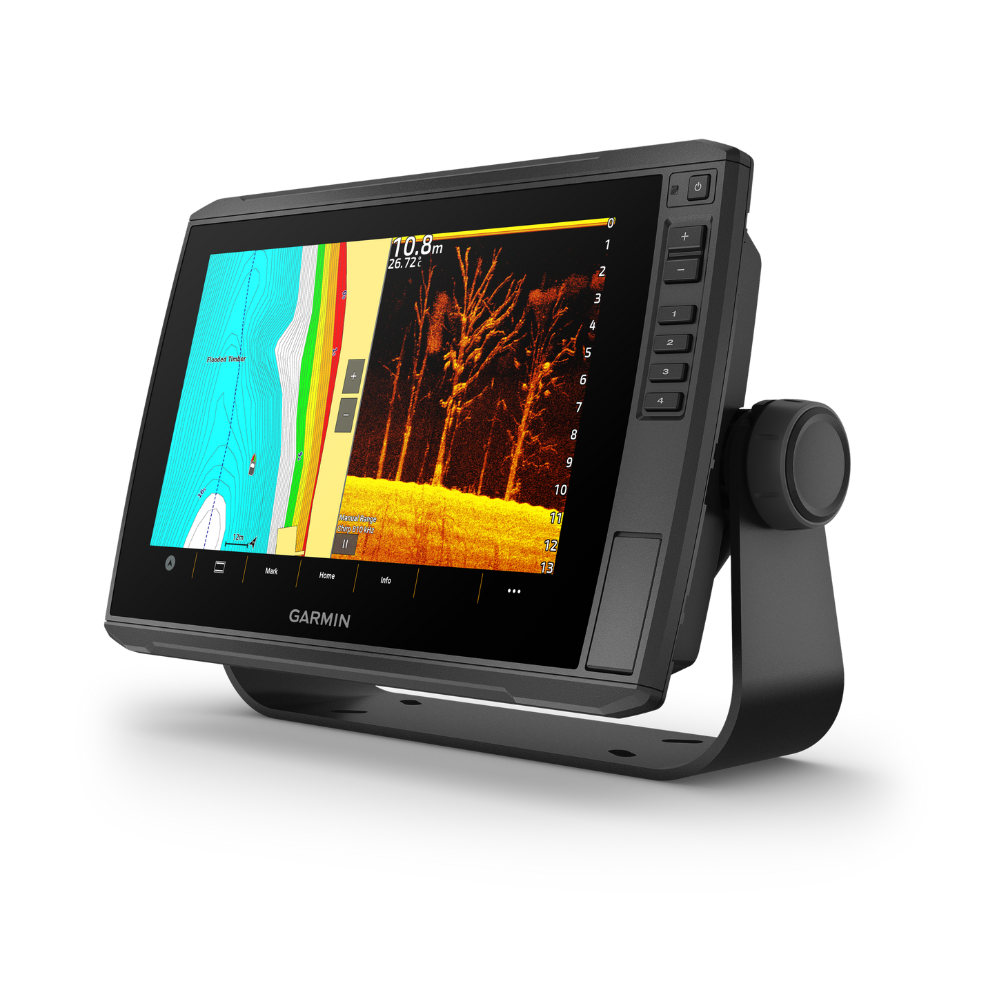 Garmin Echomap Ultra 2 106sv - 10" Chartplotter with Navionics+ & optional GT56UHD-TM Transducer (010-02880-xx)