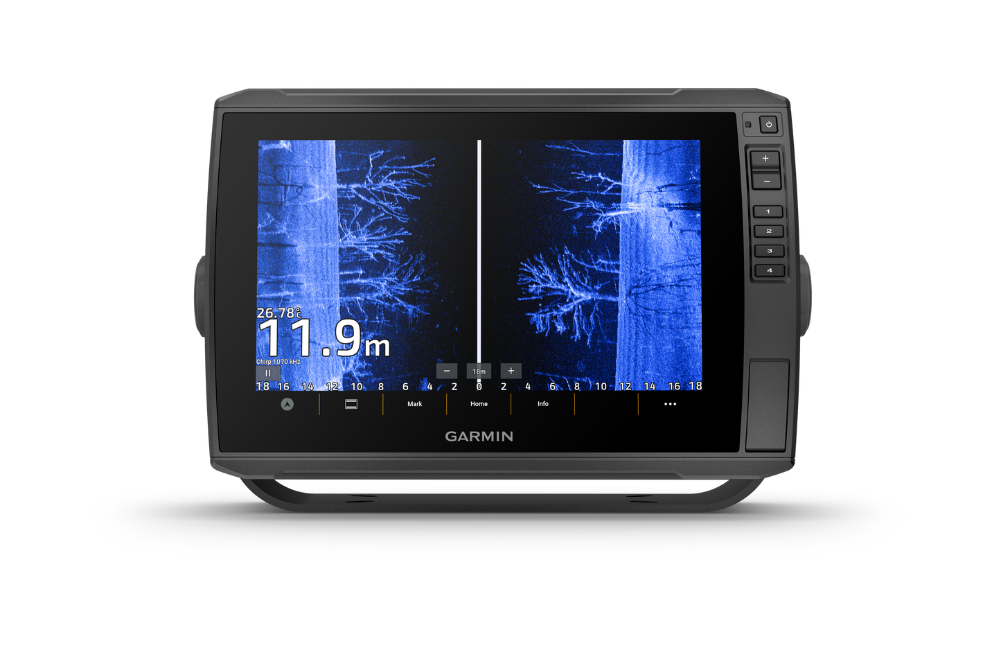 Garmin Echomap Ultra 2 106sv - 10" Chartplotter with Navionics+ & optional GT56UHD-TM Transducer (010-02880-xx)