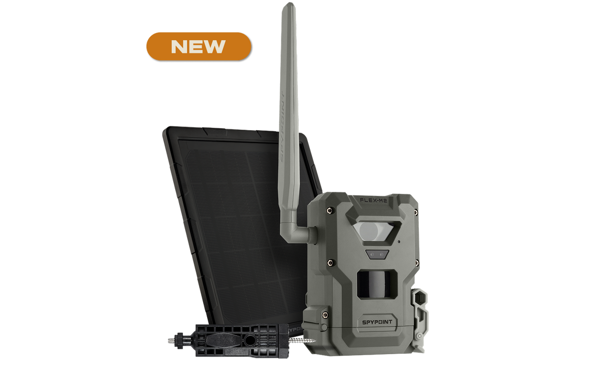 SpyPoint FLEX-M2 SOLAR BUNDLE Cellular Trail Camera