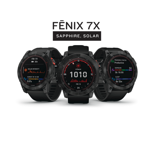 Garmin Fenix 7X - Sapphire SOLAR Smartwatch (010-02541-XX)