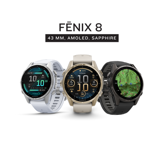 Garmin Fenix 8 - 43mm AMOLED Smartwatch (010-02903-XX)