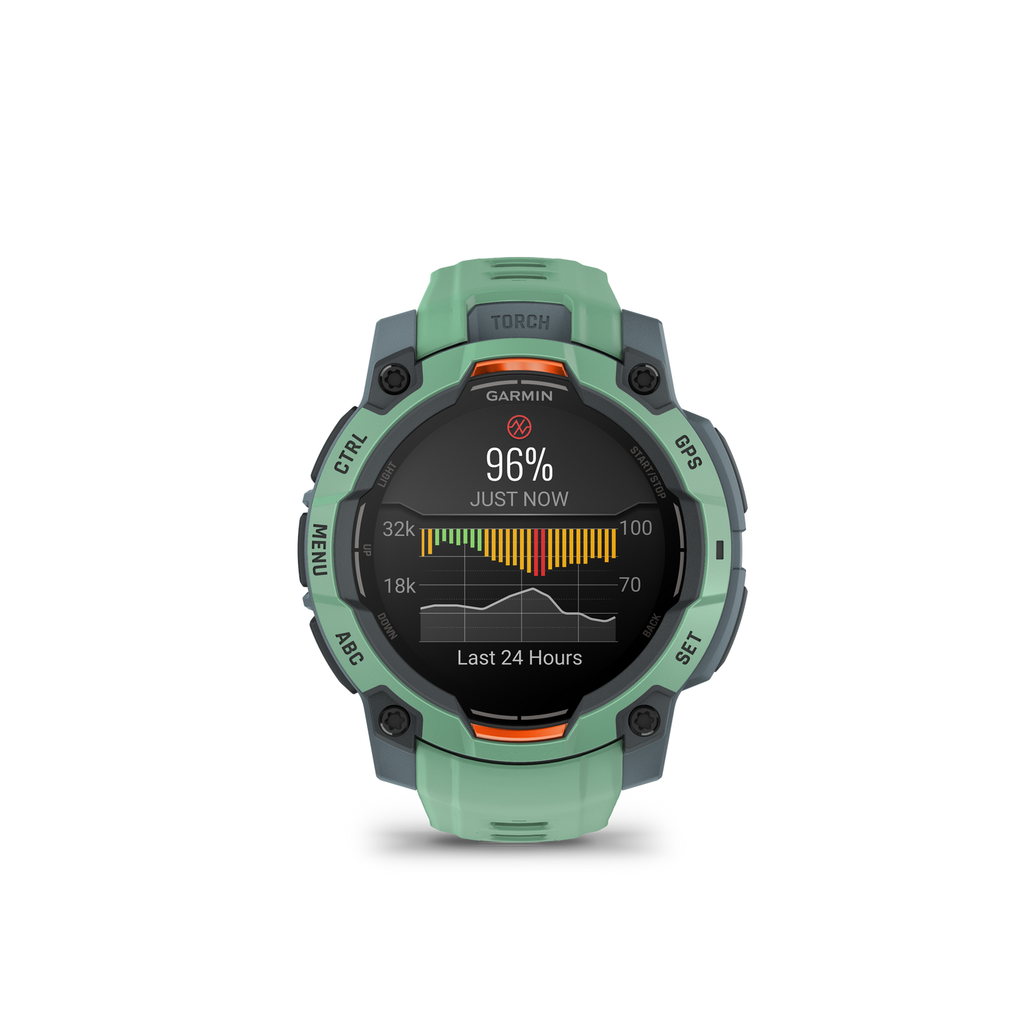 Garmin Instinct 3 - 45mm AMOLED GPS Smartwatch (010-02936-XX)