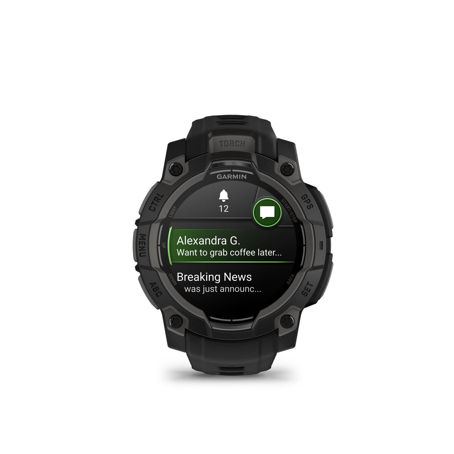 Garmin Instinct 3 - 45mm AMOLED GPS Smartwatch (010-02936-XX)