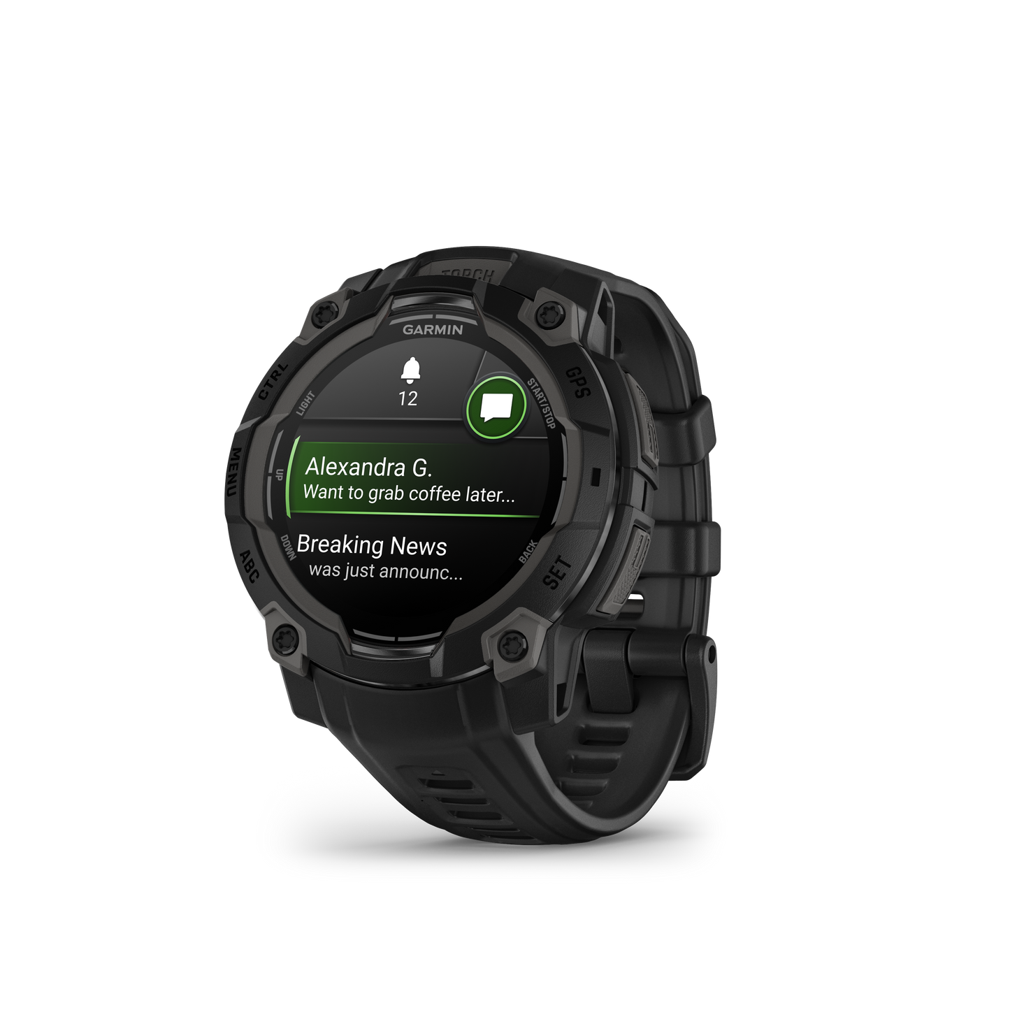Garmin Instinct 3 - 45mm AMOLED GPS Smartwatch (010-02936-XX)