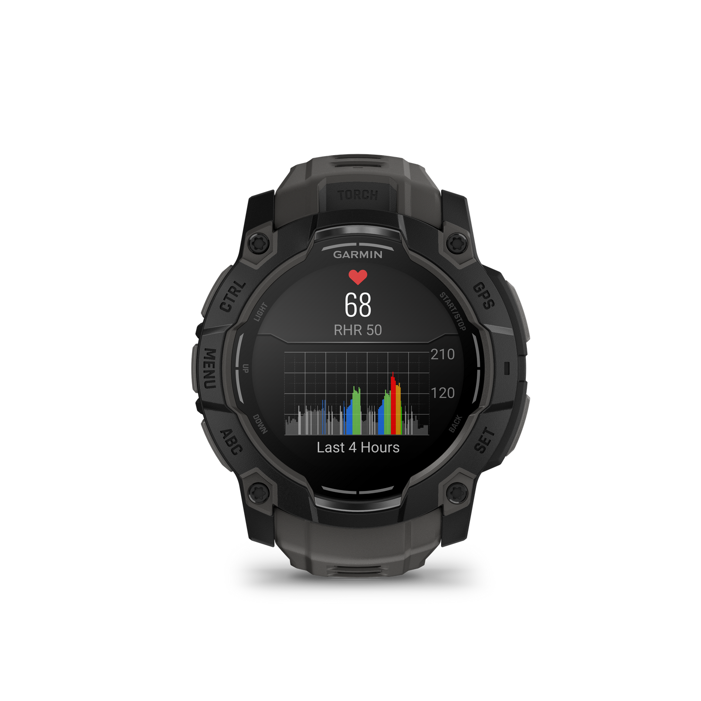 Garmin Instinct 3 – 50mm AMOLED GPS Smartwatch (010-03020-XX)