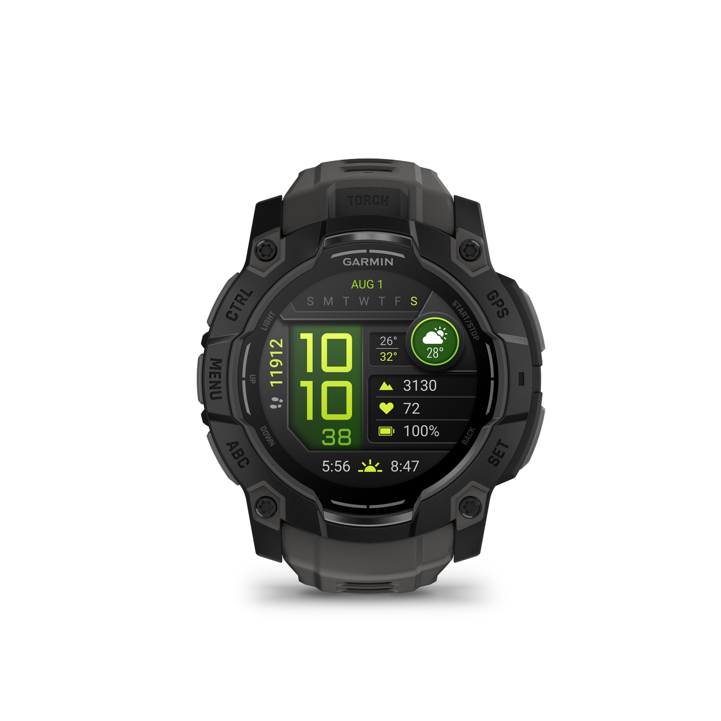 Garmin Instinct 3 – 50mm AMOLED GPS Smartwatch (010-03020-XX)