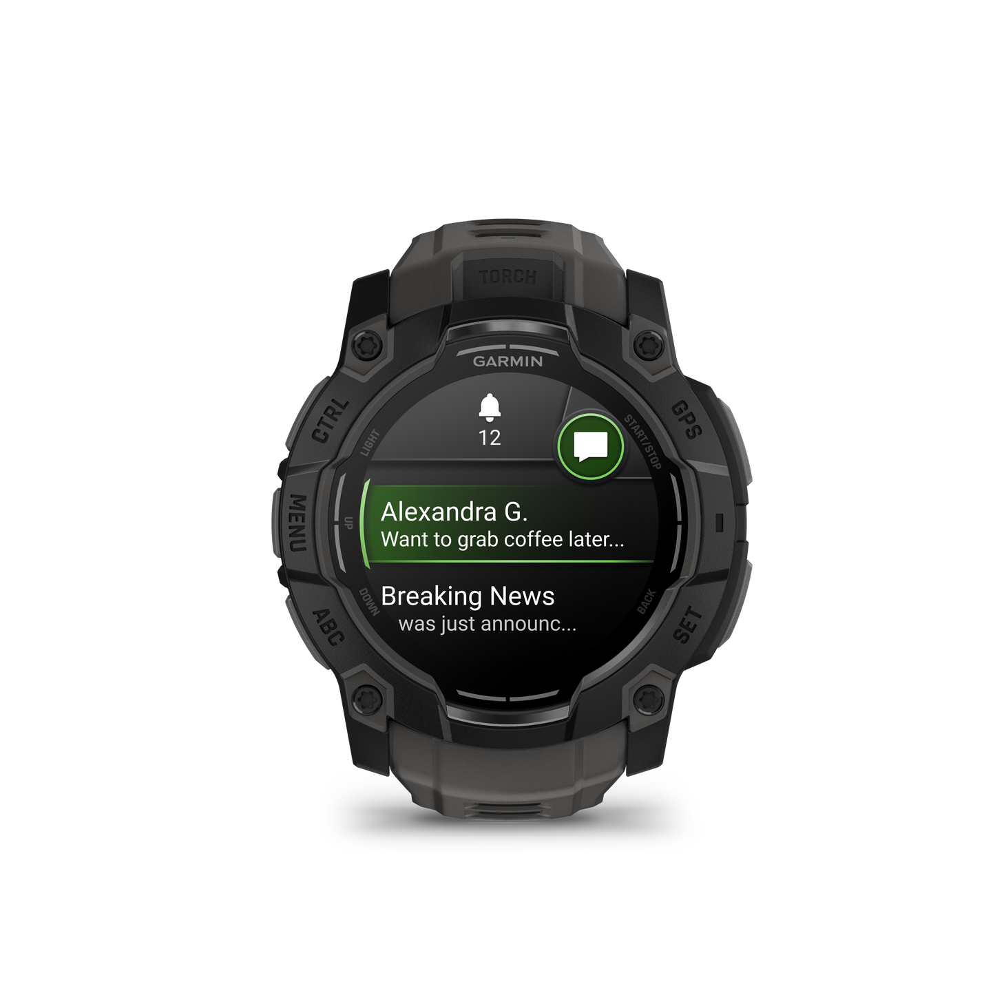 Garmin Instinct 3 – 50mm AMOLED GPS Smartwatch (010-03020-XX)