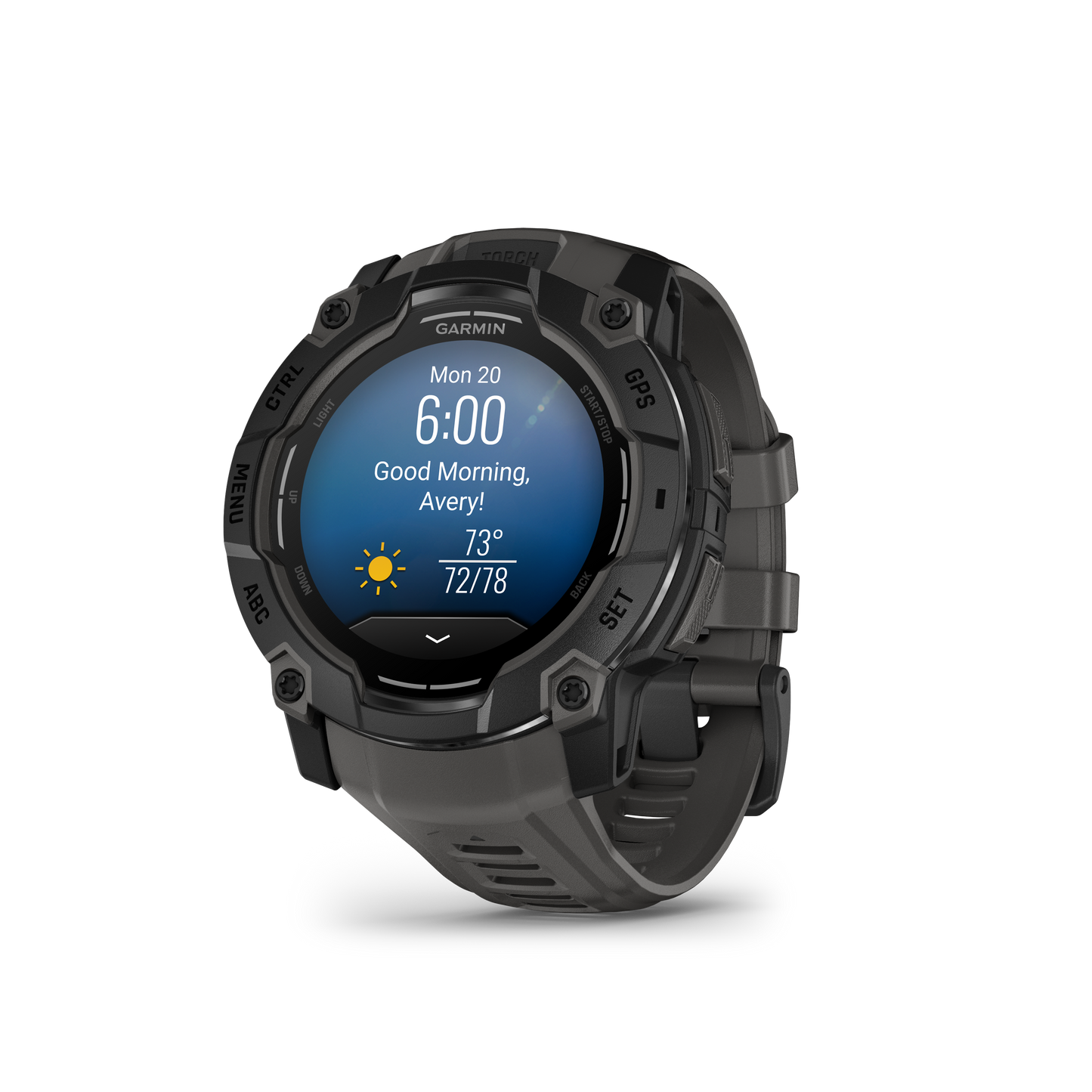 Garmin Instinct 3 – 50mm AMOLED GPS Smartwatch (010-03020-XX)