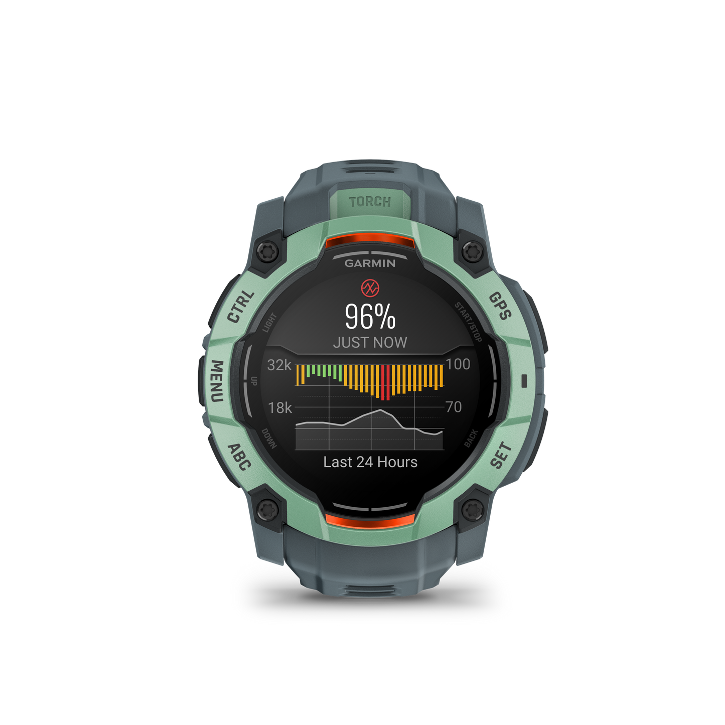 Garmin Instinct 3 – 50mm AMOLED GPS Smartwatch (010-03020-XX)
