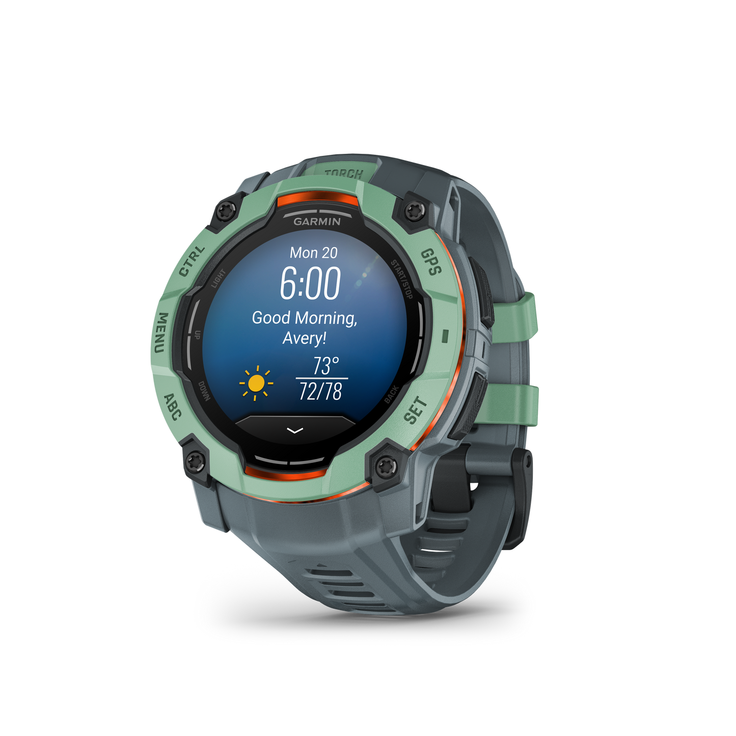 Garmin Instinct 3 – 50mm AMOLED GPS Smartwatch (010-03020-XX)