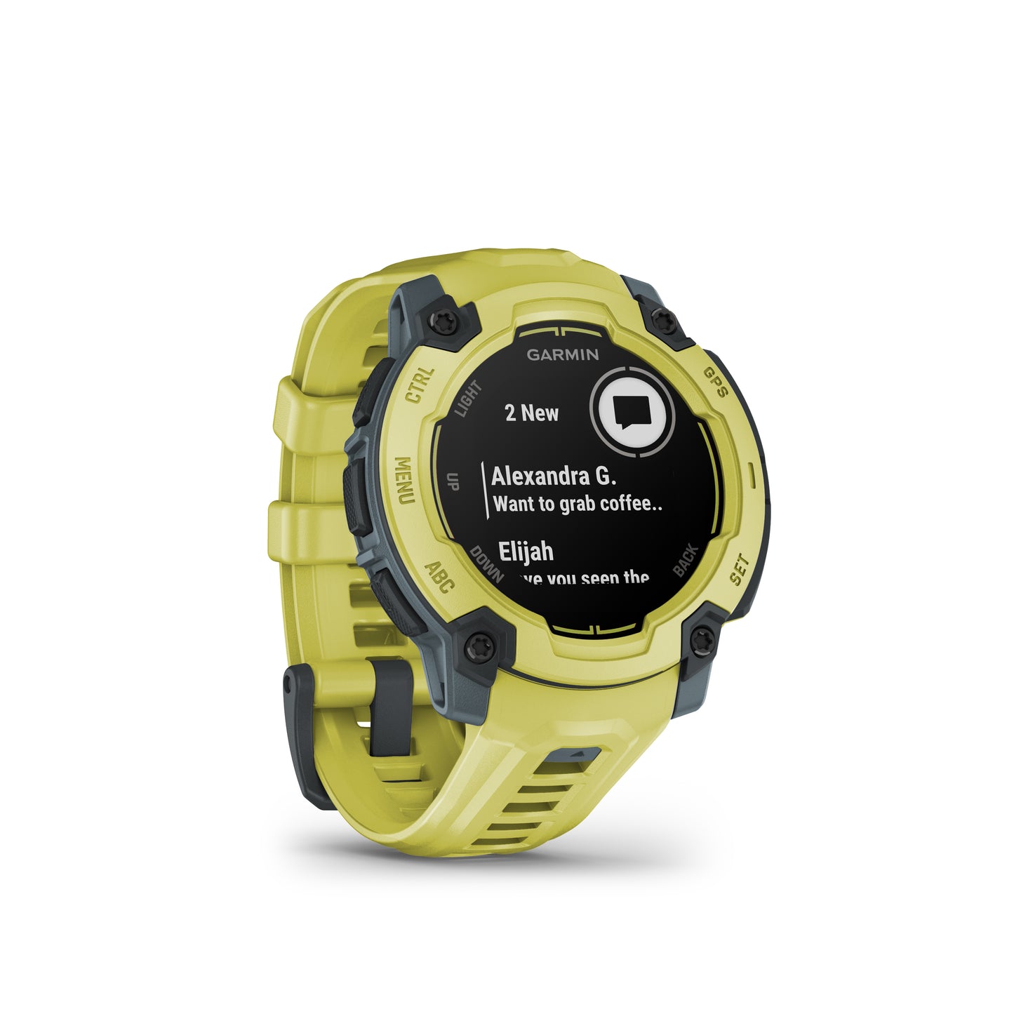 Garmin Instinct® E – 45 mm Electric Lime with Electric Lime Band (010-02933-XX) - KBM Outdoors