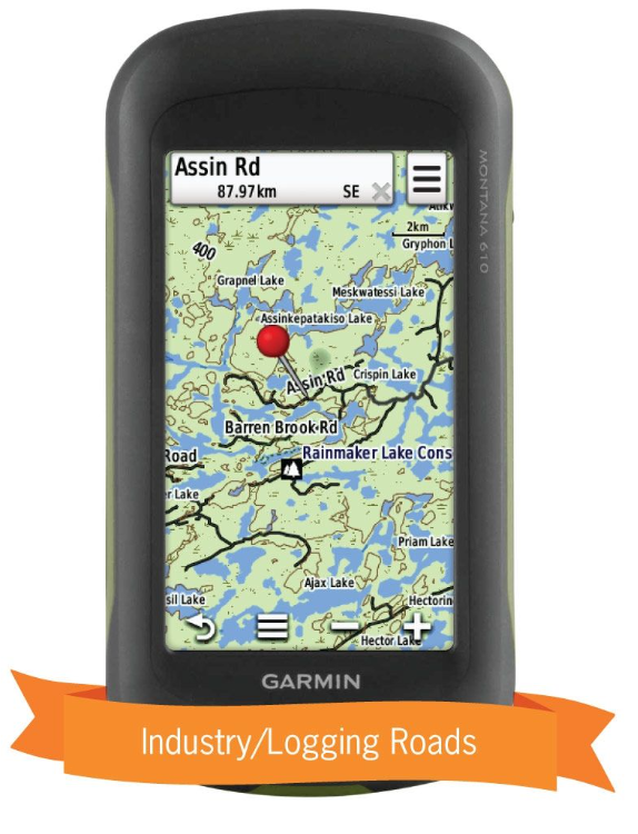 Backroad Mapbooks GPS Maps - SD Card Ontario - KBM Outdoors