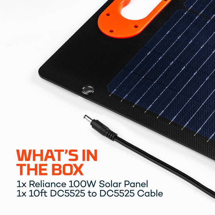 NEBO Reliance 100W Solar Panel