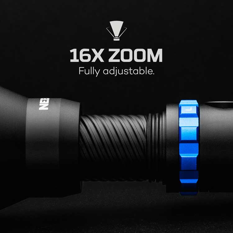 Nebo Luxtreme MZ60 Blueline Flashlight - KBM Outdoors
