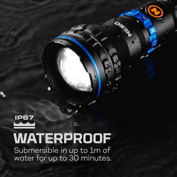 NEBO Luxtreme MZ60 - Blueline Flashlight
